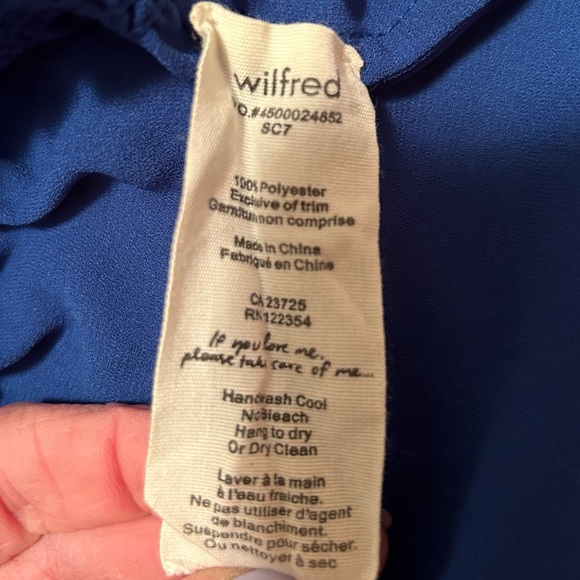 ARITZIA WILFRED BLOUSE - Picture 6 of 6